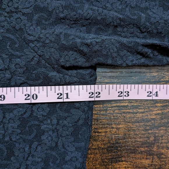 Venezia Vintage Stretch Lace Sweetheart Blouse - Picture 3 of 6